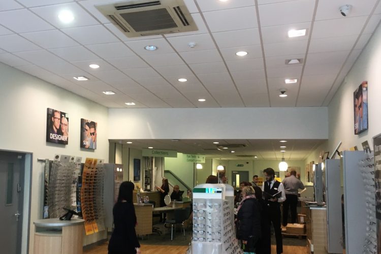 Specsavers – Liverpool Electrical Installation Complete