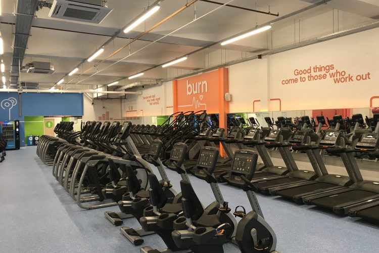 Another installation for The Gym Group completed