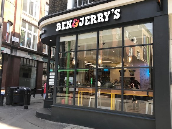 Ben & Jerrys – Soho London