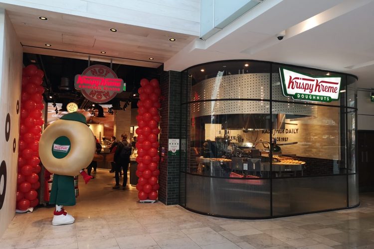 Krispy Kreme’s Hotlight Store Westfield Stratford City
