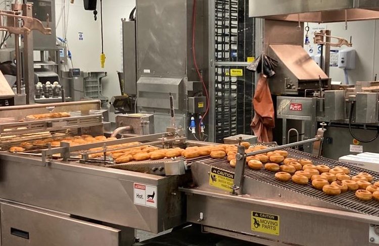 Krispy Kreme – UK’s largest doughnut production facility