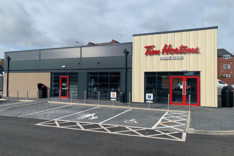 First branch in Nottinghamshire – Tim Hortons Drive thru & Restaurant