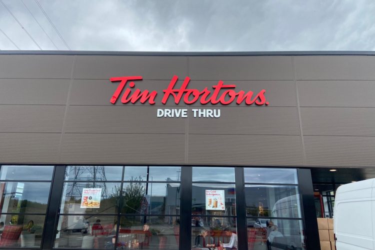 Iconic Canadian restaurant Tim Hortons – Dunstable